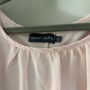 Crystal Doll Soft Pink Dress